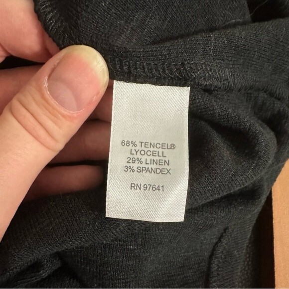 Pure Jill Short Sleeve Linen Blend Midi Dress Size Small - Picture 11 of 14